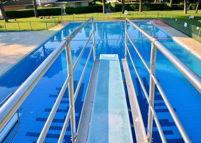 Bright Garden Near The Sea